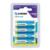 Pilas Recargables Steren "AA" NiMH 1300 mAh Paquete C/4 - Vista 2