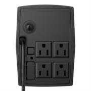 UPS Steren NB-605 600VA/300W Respaldo Hasta 30 Minutos 4 Contactos Color Negro - Vista 5