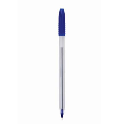 Bolígrafo samsill punto mediano 1.0 mm color azul c/12