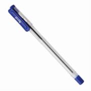 Bolígrafo samsill escolar tipo gel punto fino 0.7 mm color azul c/12