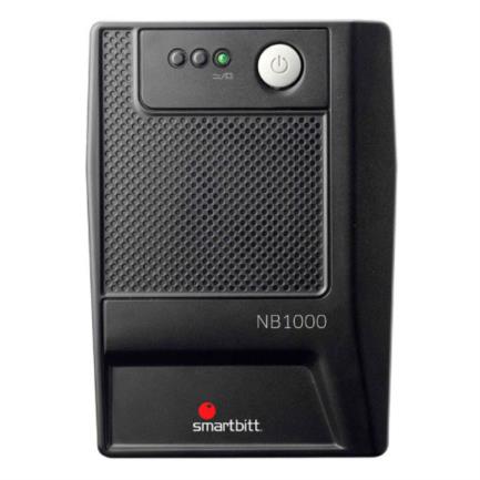 Ups smartbitt smart interactive sbnb1000usb 1000va/500 watts 6 contactos protección de línea telefónica rj-1 puerto usb
