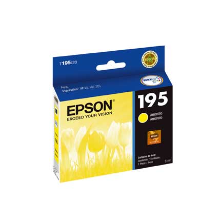 Tinta epson t195 xp-101 201 211 amarillo