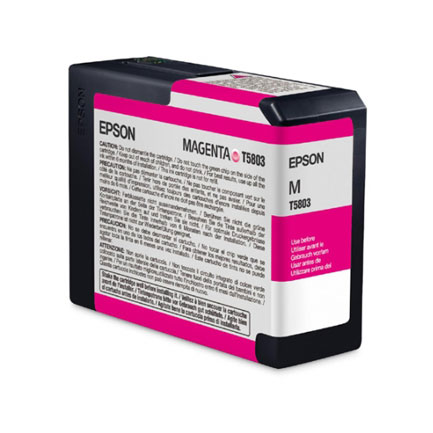 Tinta epson stylus pro 3880 80ml color magenta vivo