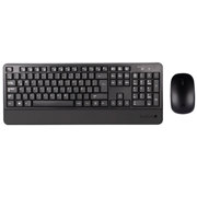 Kit TechZone Profesional Inalambrico Elegante Teclado y Mouseu de 3Botones con 1200 Dpi y Descansa Muñecas Alc - Vista 3