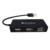 Hub TechZone 4 Puertos USB 2.0 Color Negro - Vista 3