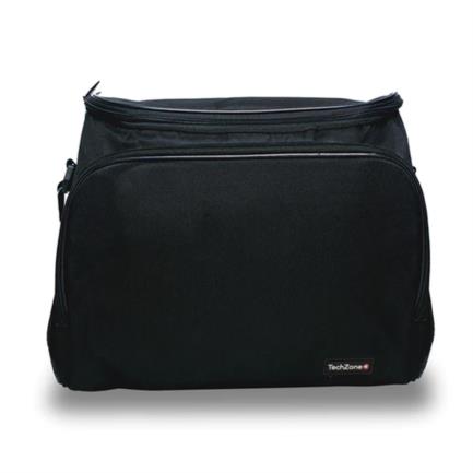 Maletín TechZone Universal para Proyector Confeccionado en Nylon y Poliéster Color Negro