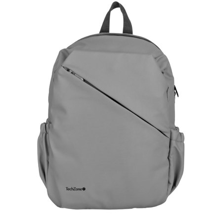 Style grey mochila para laptops de 16 múltiples compartimientos diseño ideal para uso diario