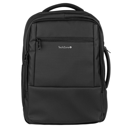 Backpack Techzone UrbanBiz DE 15.6" Diseñada para el Ritmo Dinamico del Dia a Dia Color Negro