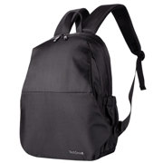 Mochila TechZone Lite TZLBP13 15.6 Poliester 420 D Twill Color Negro Laterales Ajustables - Vista 7