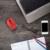 Mouse Inalambrico TechZone Optico 800 a 1600dpi Ajustable 3 Botones Ambidiestro Win/MAC Color Rojo - Vista 9