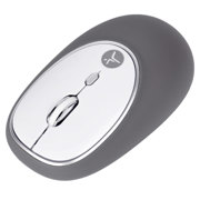 Mouse Inalámbrico TechZone Jelly Mate Grey de ABS Silicón 3 Botones 1200 DPI con Batería AAA incluida Gris - Vista 7