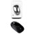 Mouse inalámbrico Negro recargable  wireless TechZone - Vista 5