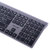 Teclado TechZone Hefestos Recargable Multipunto Bluetooth 10m de Alcance Color Plata - Vista 8
