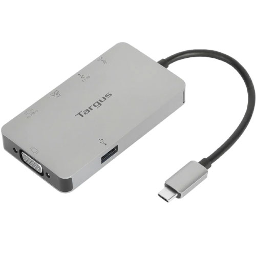 Docking Targus USB-C DP Alt con 100W 4K HDMI/VGA - Vista 4