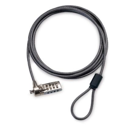Candado de cable targus defcon t-lock combinado reajustable