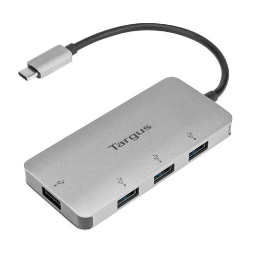 Adaptador targus usb-c to 4-port usb-a hub
