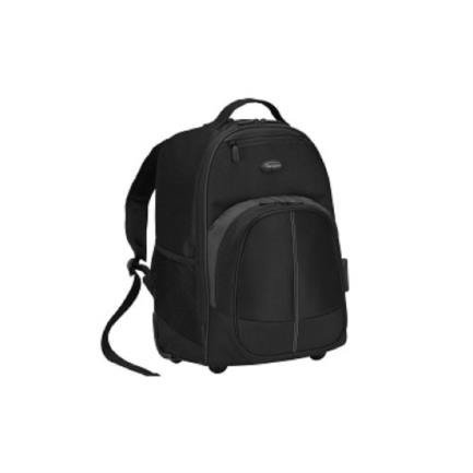 Mochila targus compact con ruedas par laptop 16" color negro