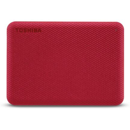 Disco duro toshiba canvio advance externo 1tb 2.5" usb 3.0 color rojo