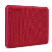 Disco duro Toshiba Canvio Advance Externo 2TB 2.5" USB 3.0 Color Rojo - Vista 3
