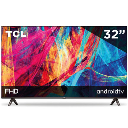Televisor tcl pantalla 32 2k fhd led smart tv con android tv