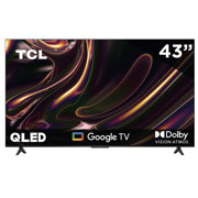 Televisor TCL 43" Q5K 4K UHD Direct Led WiFi 2.4 GHz+Bluetooth v5.2 Dolby Atmos Google TV Multi Compatibilidad - Vista 3