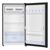 Frigobar TCL 3.2ft3 control manual de temperatura y deshielo manual - Vista 8