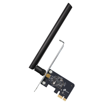 Adaptador tp-linkdual band wi-fi pci express yhigh gain external antennas