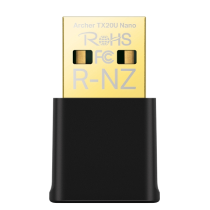 Adaptador TP-Link AX1800 Nano Dual Band Wi-Fi 6 USB Internal Antennas USB 2.0