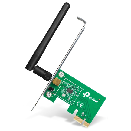 Tarjeta de Red Wi-Fi PCIe TP-Link TL-WN781ND N150 150Mbps 2.4GHz Antena Desmontable