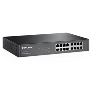 SWITCH DE ESCRITORIO TP-LINK CON BASE DE SOPORTE DE 16 PUERT - Vista 3