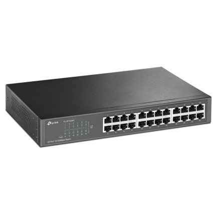 SWITCH TP-LINK 24 PUERTOS ESCRITORIO MONTAJE RACK - Vista 2
