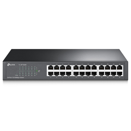 Switch tp-link 24 puertos escritorio montaje rack