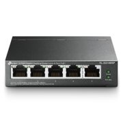 Switch no administrable Omada de Tp-link de 5 puertos 10/100Mbps con 4 puertos PoE+ - Vista 3