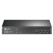 Switch TP-Link 9-Port 10/100 Mbps Desktop Switch with 8-Port PoE 8× 10/100 Mbps PoE Ports 1× 10/100 Mbps Non-PoE Ports - Vista 3
