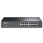 Switch TP-Link 16-Port 10/100 Mbps Switch 16× 10/100 Mbps RJ45 Ports 1U 13-inch Rack-mountable Steel Case - Vista 3