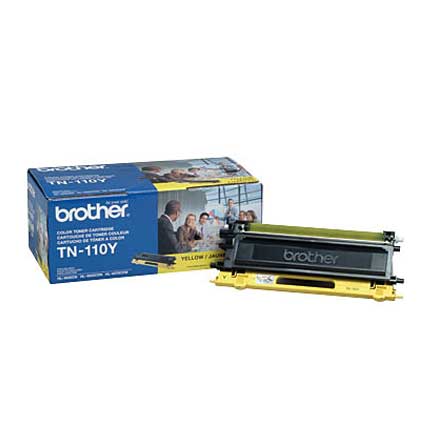 T&oacute;ner brother tn110y rendimiento 1500 p&aacute;ginas mfc9000/hl4000 color amarillo