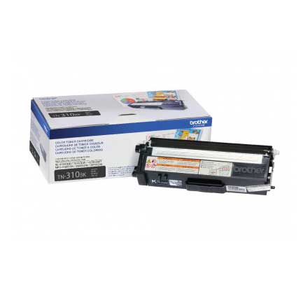 T&oacute;ner brother tn310bk rendimiento 2500 p&aacute;ginas color negro