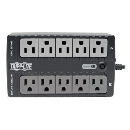 Ups tripp lite 600va/300w 8contactos 10/3.5min resp tripplit