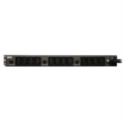 Barra pdu tripp lite básico monofásico de 5.8kw 20 tomacorrientes 1u de rack
