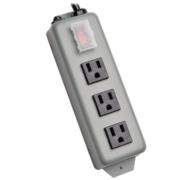 Barra de Contactos Tripp Lite Waber Industrial 3 Tomacorrientes 2.74m Clavija NEMA 5-15P Protector de Switch - Vista 5