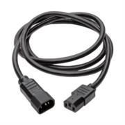 Cable tripp lite alimentación servicio pesado pdu c13-c14 15a 250v 14 awg 3.05m color negro