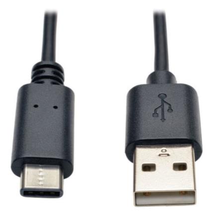 Cable tripp lite usb 2.0-a a usb-c 1.83m color negro