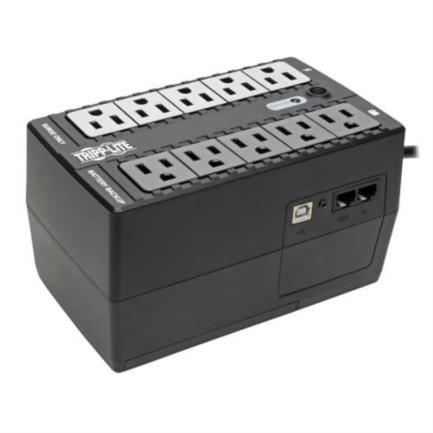 Ups tripp lite standby 550va/300w 10 contactos nema5-15r 120v/50hz/60hz usb