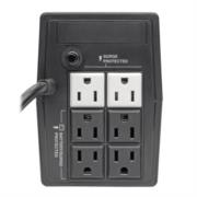 UPS Tripp Lite Interactivo 6 Tomacorrientes 650VA 360W AVR Serie VS 120V 50Hz/60Hz Torre - Vista 7