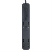 Supresor tripp lite sobretensiones protect 6 tomacorrientes cable 1.83m 790 joules color negro