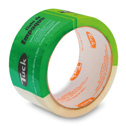 Cinta tuk empaque transparente 48mm x 50 m c/36