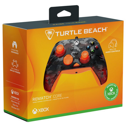 Control XB Turtle Beach Rematch Core Wired Controller- Ghost Black Camo/Orang