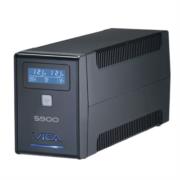 UPS Vica S900 Regulador Integrado 900VA/550W 8 Contactos Pantalla LCD Color Negro - Vista 5