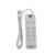 Supresor de Picos Vica USB 9P con 10 Tomas 3 Puertos USB y 1 Toma Tipo C - Vista 3
