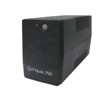 UPS Vica Óptima 750 750VA/360W 6 NEMA 5-15R 2 Reguladas Y 4 Respaldadas 3 Años WTY - Vista 3